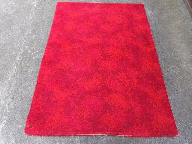 60er Tappeto Di Rug Marangone Dal Ciuffo 194 x 138 70er Midcentury Space Age Op 60er Tappeto Di Rug Marangone Dal Ciuffo 194 x 138 70er Midcentury Space Age Op