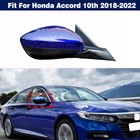 Blue 3 Wire Right Side Rearview Mirror Assy For Honda Accord 10th 2018-2022