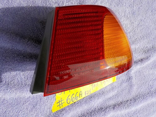 2001 toyota corolla right rear back tail light tailight taillamp lamp 666a b24 - Picture 2 of 11