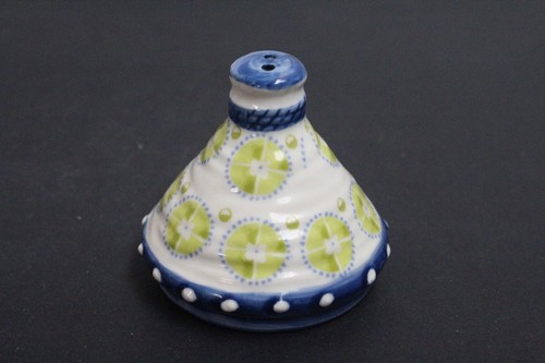 Pair of Anthropologie Salt & Pepper Shakers -- Multi-colored Designs - Picture 6 of 10