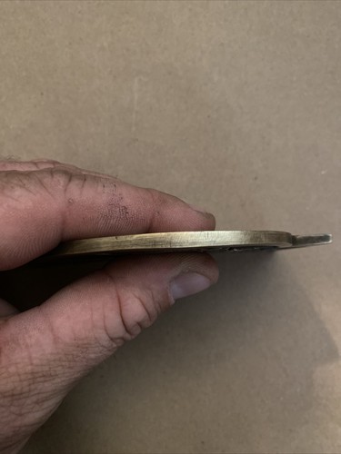 Winchester Plaque Sign Patina Rifle Ammo Gun Collector Patina BRASS COWBOY GIFT - Picture 12 of 20