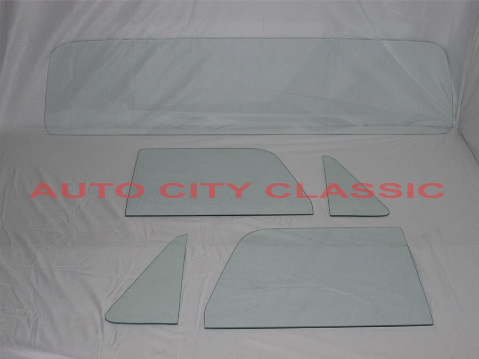 Camioneta Dodge de finales de 1967-1970 puerta de ventilación de vidrio parabrisas trasero grande transparente Foto 3 de 4