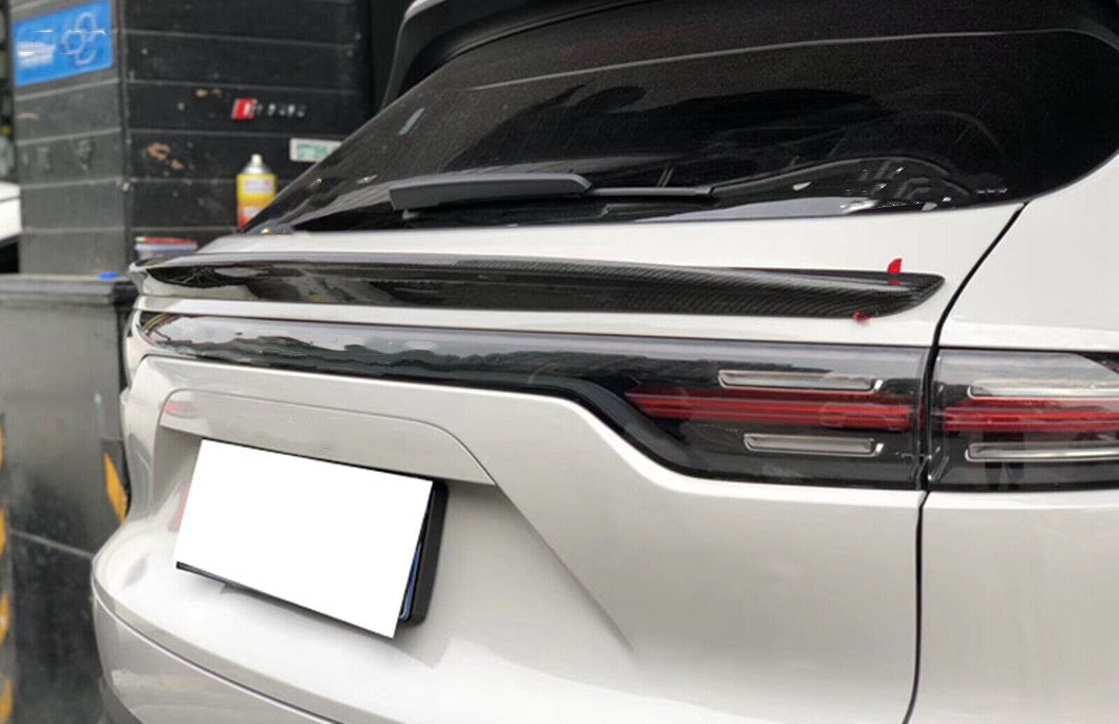 Carbon Surface Spoiler abs Material Auto Kofferraum Dachs poiler für  Porsche Cayenne Universal