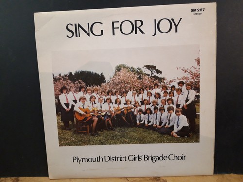 PLYMOUTH DISTRICT GIRLS' BRIGADE CHOIR Sing For Joy LP Private SNS label - 第 1/8 張圖片