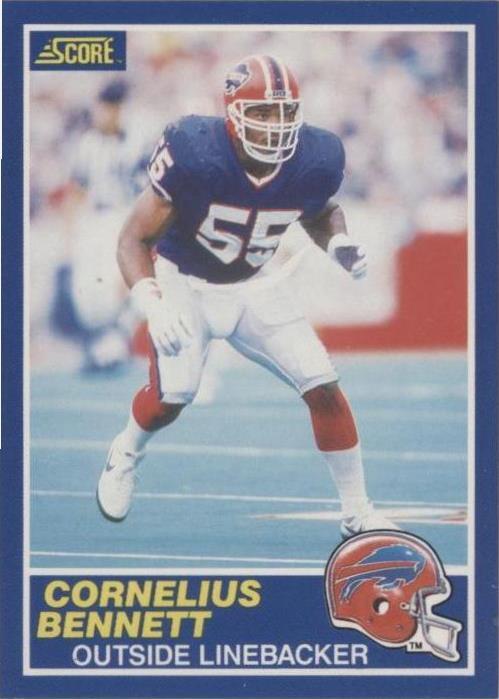 1989 Score Cornelius Bennett #61 - 1 of 2