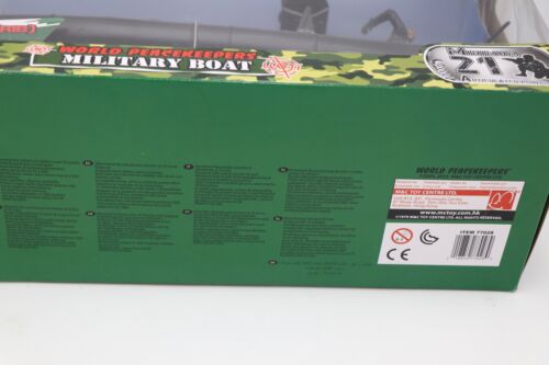 Production Sample M&C World Peacekeepers RIB Military Boat 1:18 2023 Sealed - Bild 11 von 11