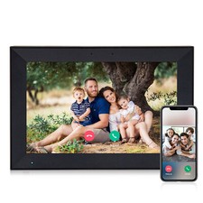 10.1 inch WiFi Digital Picture Frame Touch, 32GB Storage Smart Photo Frame