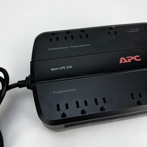 APC Back-UPS ES 550 BE550G 8-Outlet Battery Back Up Surge Protector - NO BATTERY - Picture 3 of 5