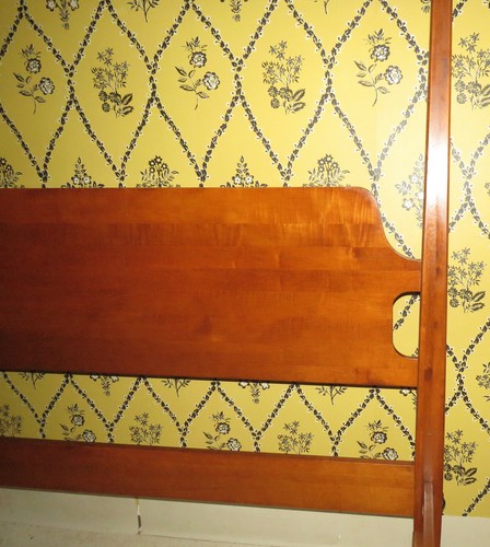 King Ethan Allen Country Colors Canopy Poster Bed 14 5671 Autumn Maple Finish - Picture 6 of 12