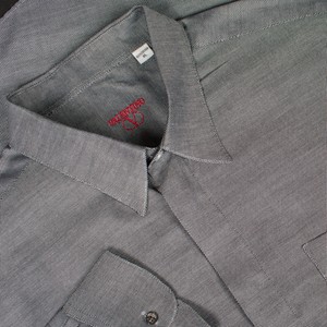 VALENTINO-100-Cotton-Oxford-Fly-Front-Point-Collar-Dress-Shirt-Size-XL-17