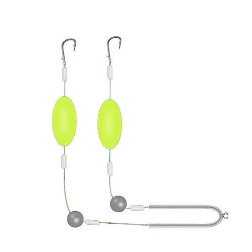5 Stück Angelhaken, Double Reverse Hook Set, Reverse Bottom Line Free Floating - Bild 12 von 15