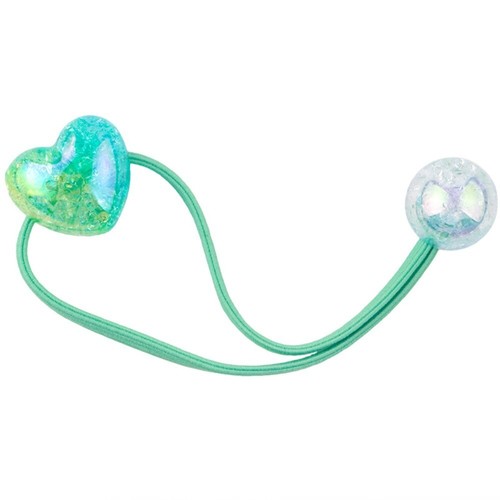 Colorful Elastic Hair Band Gradient Ponytail Holder Hair Ties for Girl - Picture 8 of 19