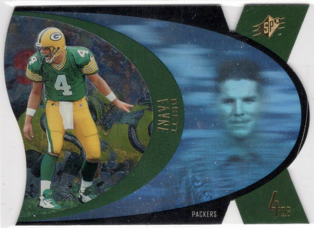 1997 Upper Deck SPx Brett Favre Card #SPX43 Packers