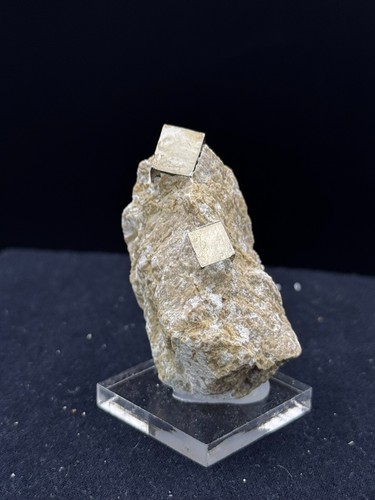 PIRITA Pyrite - NAVAJUN La Rioja Spain SPAIN MINERALS COLLECTION 5x4x3cms - Picture 4 of 6