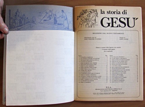 Album Figurine GESU' - Albi d'Oro delle Figurine - Ed. PEA, 1977 - COMPLETO* - Picture 3 of 8