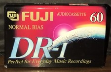 Fuji DR-I Normal Bias 60 Minutes Audio Cassette DR-1 Type 1 NEW SEALED