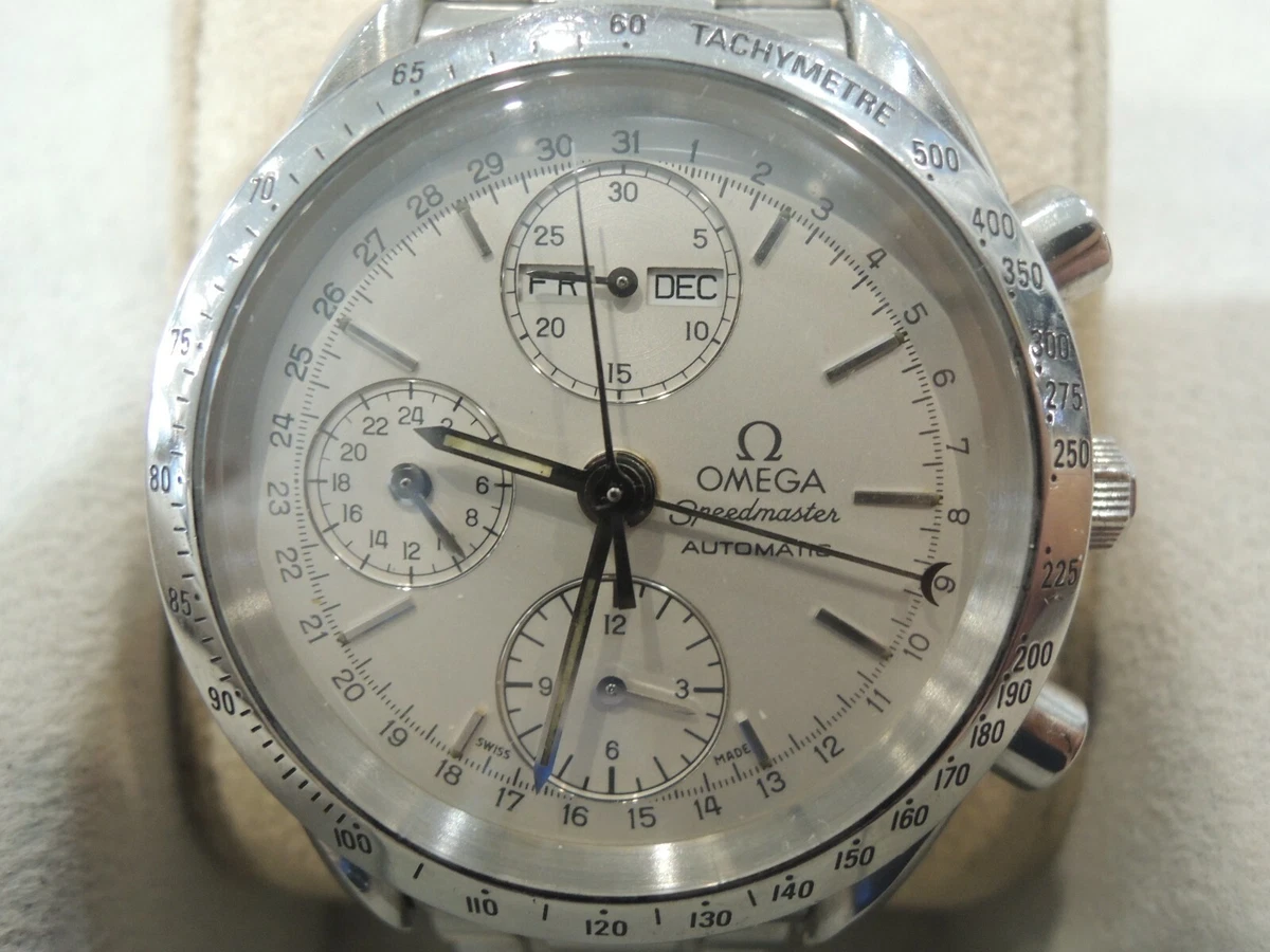 Omega Speedmaster Day Date Chronograph Mens Watch eBay