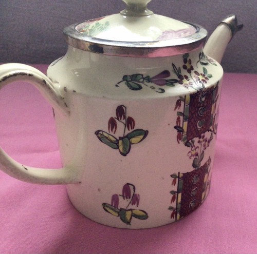 18th Century English Creamware Teapot Style Of Rhodes Leeds - Picture 6 of 13