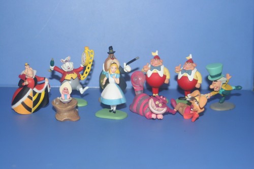DISNEY Choco Party Egg Alice in Wonderland 10 Figure TOMY 125~133 Full Set - Picture 2 of 7
