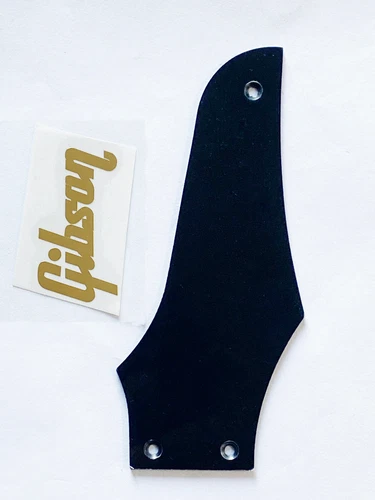 For Gibson Firebird Non-Reverse"Logo"Truss Rod Cover+Gold Decal Guitar Pickguard