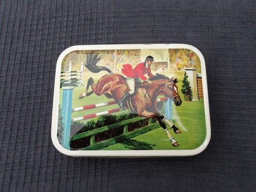 2 LATAS DE CONFITERÍA BLUE BIRD de colección Salvaje Oeste y Show Jumping Designs - Imagen 2 de 22
