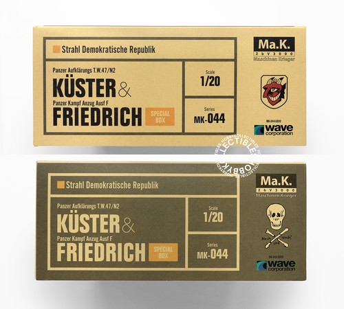 Ma.K Wave SF3D 1/20 Kuster & Friedrich Aomori Museum of Art Memorial Special Ed. - Picture 15 of 15