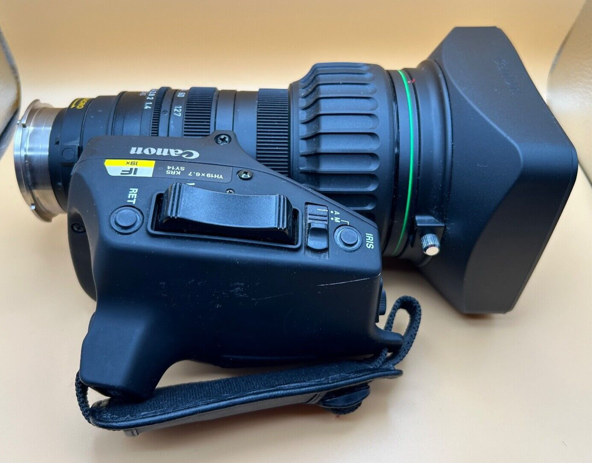 CANON 放送用レンズ YH19×6.7 IRS IX12 B4マウント CANON 放送用レンズ YH19×6.7 IRS IX12 B4マウント レンズ(ズーム)
