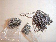Hardware CHAIN SILVER BLACK quan ft READ DESC .082 5/64" WIRE GATE SMALL GARDEN