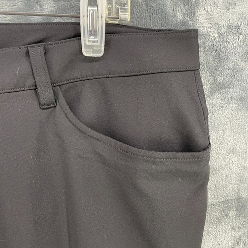 Lululemon Pants Mens 36x34 Tall Black ABC Classic Warpstreme LM5468T - Picture 4 of 16