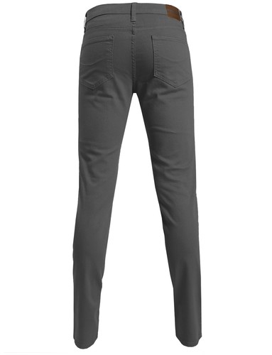 Pantalones de mezclilla elásticos ajustados de moda premium para hombre entrepierna: 32" [NEMP01] - Imagen 47 de 65