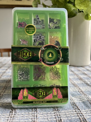 Wicked Beading Kit Target Exclusive Elphaba Charms NIB Sealed