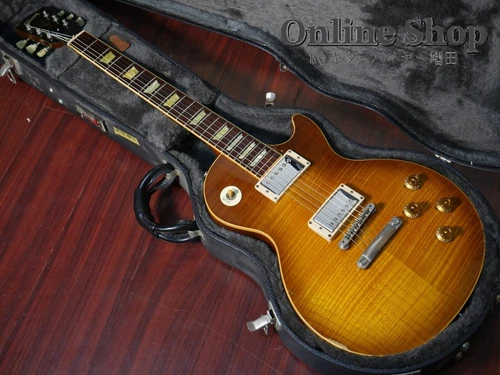 Gibson Les Paul Classic Plus Honey Burst USA 2000 Solid Body Electric Guitar MOD