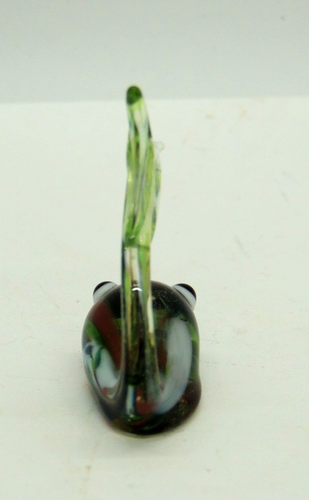 Mini Mundgeblasen Glas Fisch Mehrfarbig Große Lippen & Augen Kunstglas Bunt Fisch - Bild 3 von 11