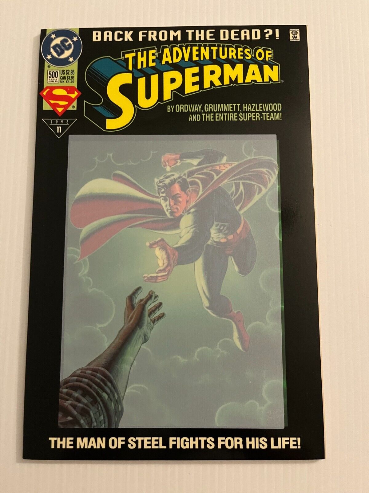 Adventures of Superman #500 (DC Comics, Early June 1993)