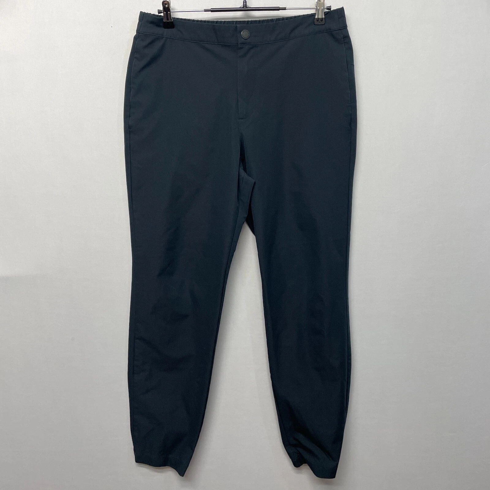 Banana Republic Men Tech Jogger Pants Size 34 Black Polyester M279 -9
