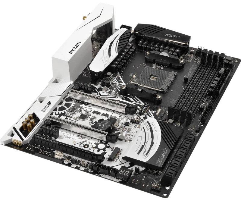 ASRock X370 Taichi Motherboard AMD X370 Socket AM4 4 x DDR4 M.2