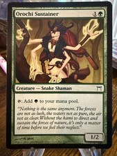 MTG Magic the Gathering Champions of Kamigawa Orochi Sustainer