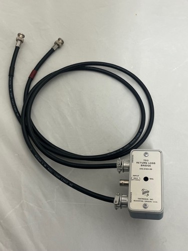 Tektronix 015-0149-00 DC to 10 MHz, 6 V RMS Max Input, Return Loss Bridge