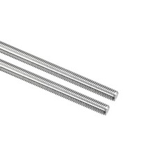 2 x Fully Threaded Rod M8 x 400mm 1.25mm Pitch 304 Stainless Steel Right Hand