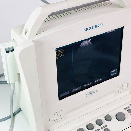 Acuson Cypress Ultrasound System with 7V3C, 3V2C Transducer - Picture 6 of 24