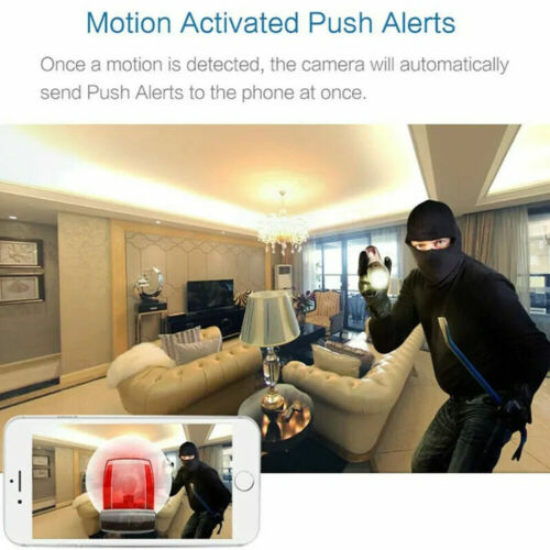 Camera Wireless Wifi IP Home Security Drv Night Vision HD 1080P - Picture 6 of 8