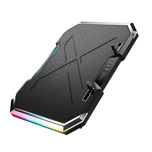 LED Cooling Pad Laptop Stand Mit Lüfter Laptop Cooling Stand Laptop Cooling Pad - Bild 4 von 12
