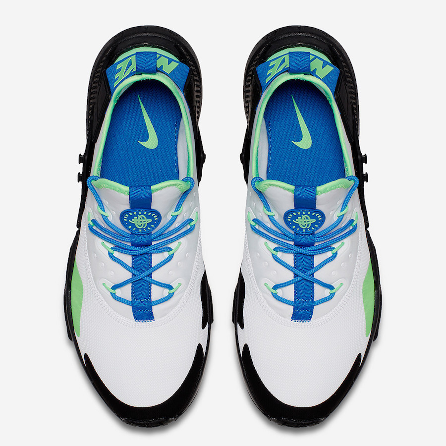 New NIKE Air Huarache Drift Shoes Uomo white blue green all sizes