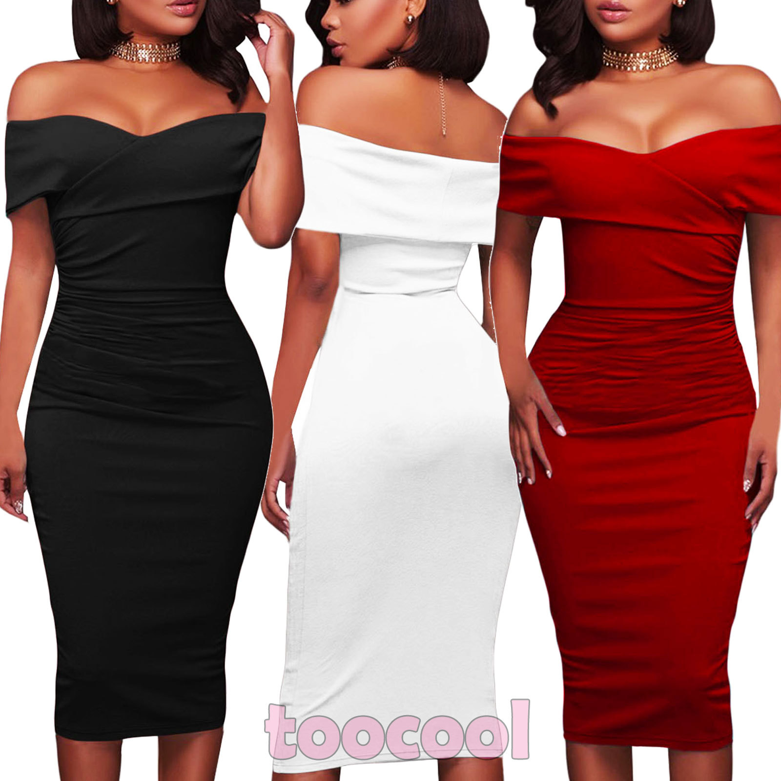 Vestito donna miniabito aderente scollato elegante carmen gitana nuovo DL-2099