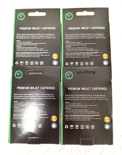 Premium Inkjet Cartridge REPLACES BROTHER 51 Black (4pk) EXPIRES 02/2025 - Picture 4 of 6