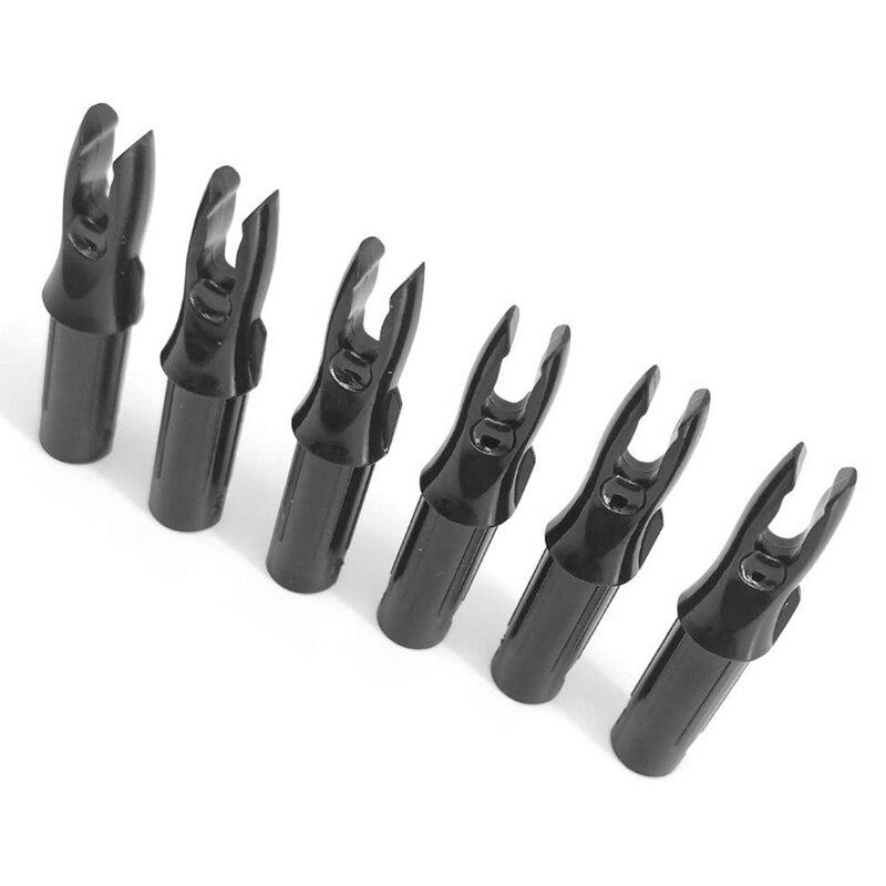 PATIKIL Archery Arrow Knuckles 4.2mm 12pcs Plastic Arrow Tail