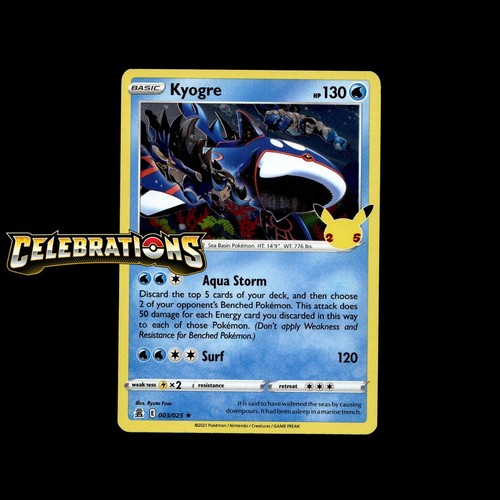 Lot de cartes Pokémon Célébrations 25ème Anniversaire ! Carte Holo Full Art Charizard comme neuve - Photo 4 sur 62