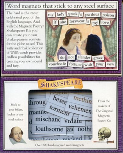 Magnetisches Gedichtset - Shakespeare - Bild 2 von 3