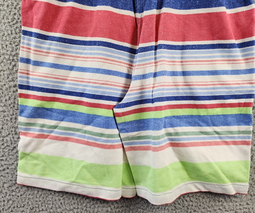 Polo Ralph Lauren Striped Mesh Shorts Boys' M Multi Pockets Elastic Waist PullOn - Picture 13 of 14