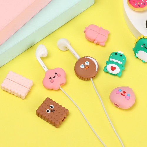 USB Charging Cable Cover Cable Bite Wire Cord Protectors Data Line Protector - Photo 7 sur 26